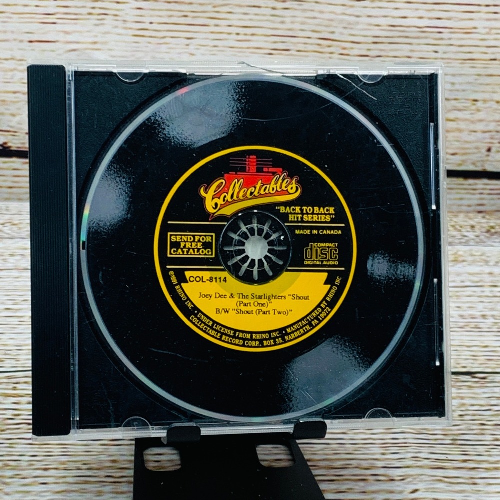 Joey Dee & The Starlighters Shout‎ [1991 CD] Collectables Classic Hits Series